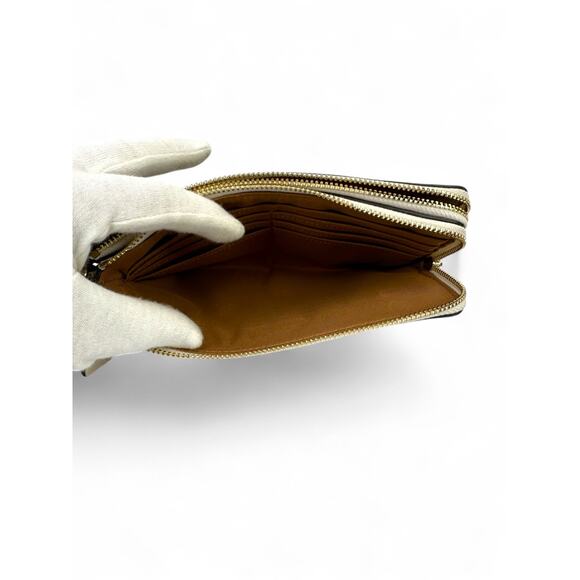 Coach Vintage Signature Canvas Large Corner Zip Wristlet - Picture 9 of 9